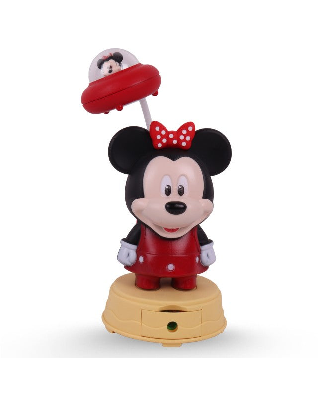 Lampe de Bureau Multifonction – Veilleuse LED + Taille-crayon + Rangement | Ours / Robot / Mickey | USB Rechargeable