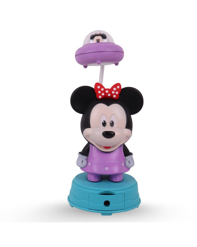 Lampe de Bureau Multifonction – Veilleuse LED + Taille-crayon + Rangement | Ours / Robot / Mickey | USB Rechargeable