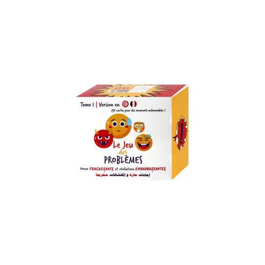 Le Jeu des Problèmes en arabe tounsi ET français - Librairie Oxford City