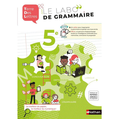 Le Labo de grammaire 5e - Terre des Lettres - Édition 2020 - Librairie Oxford City