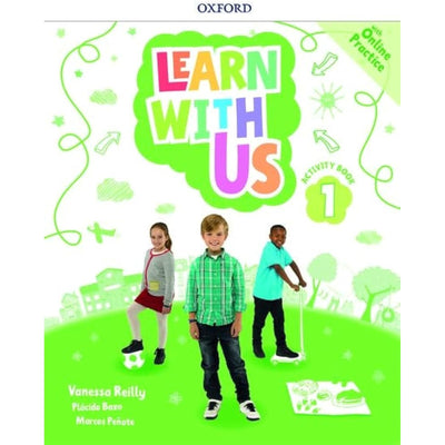 Learn With Us 1 - Activity book With Online Practice - Librairie Oxford City
