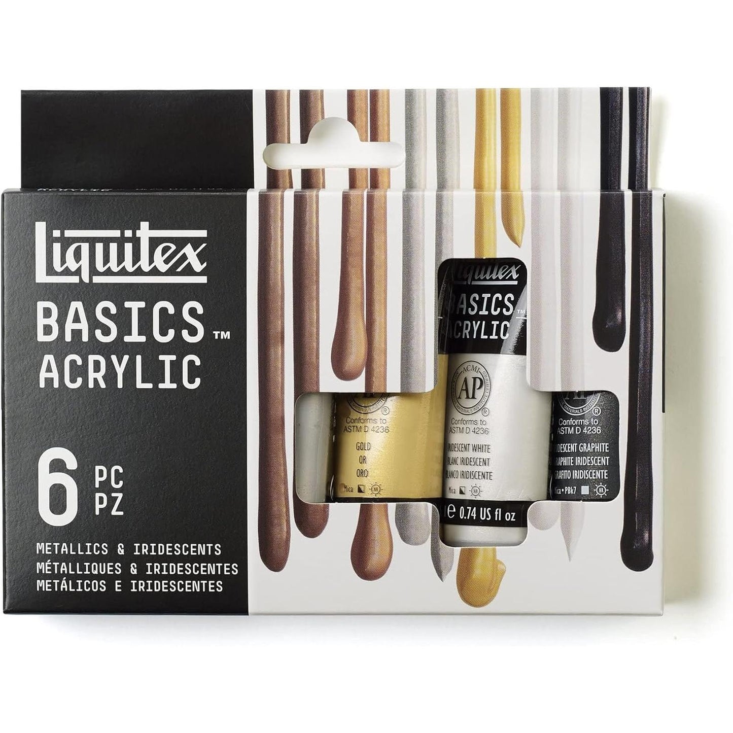 Liquitex Basics Acrylic set de 6x22ml - Librairie Oxford City