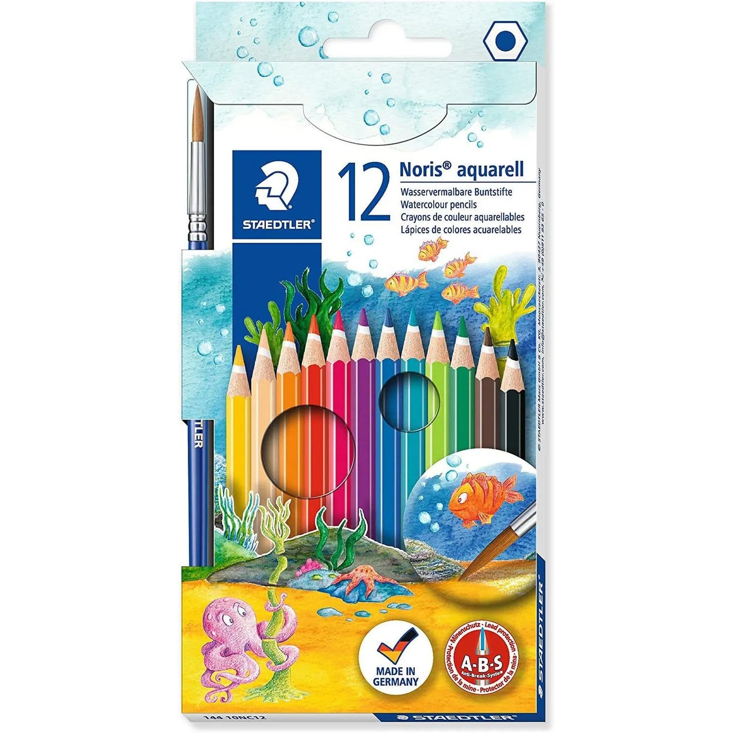 Lot de 12 crayons Noris Aquarell 144 - 10NC - Librairie Oxford City