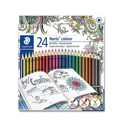 Lot de 24 crayons Noris colour 185 C2 - Librairie Oxford City