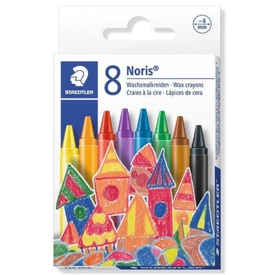 Lot de 8 craies à la cire Noris Club 220 - Librairie Oxford City