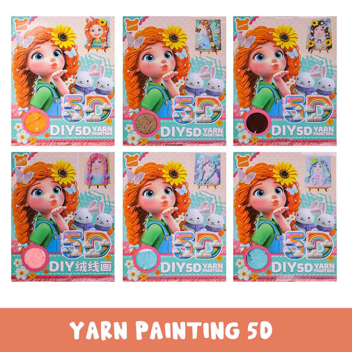 DIY 5D Yarn Painting 30x22cm
