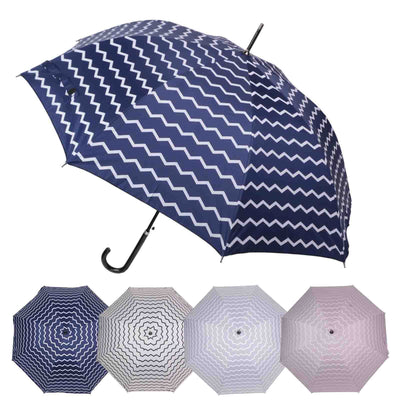 Parapluie Adulte Compact — Motif Zigzag - Librairie Oxford City