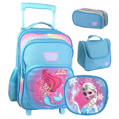 💥🏷️ Pack 3 pièces : Sac à dos double face + Porte goûter + Trousse - Librairie Oxford City