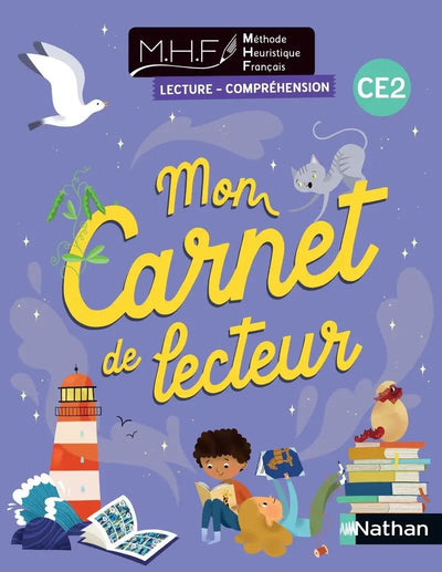 MHF - Lecture - compréhension - Mon carnet de lecteur CE2 - Librairie Oxford City