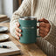 Mug Inox Sitarayuri Coffee – Tasse Isotherme avec Anse et Couvercle | Oxford City - Librairie Oxford City
