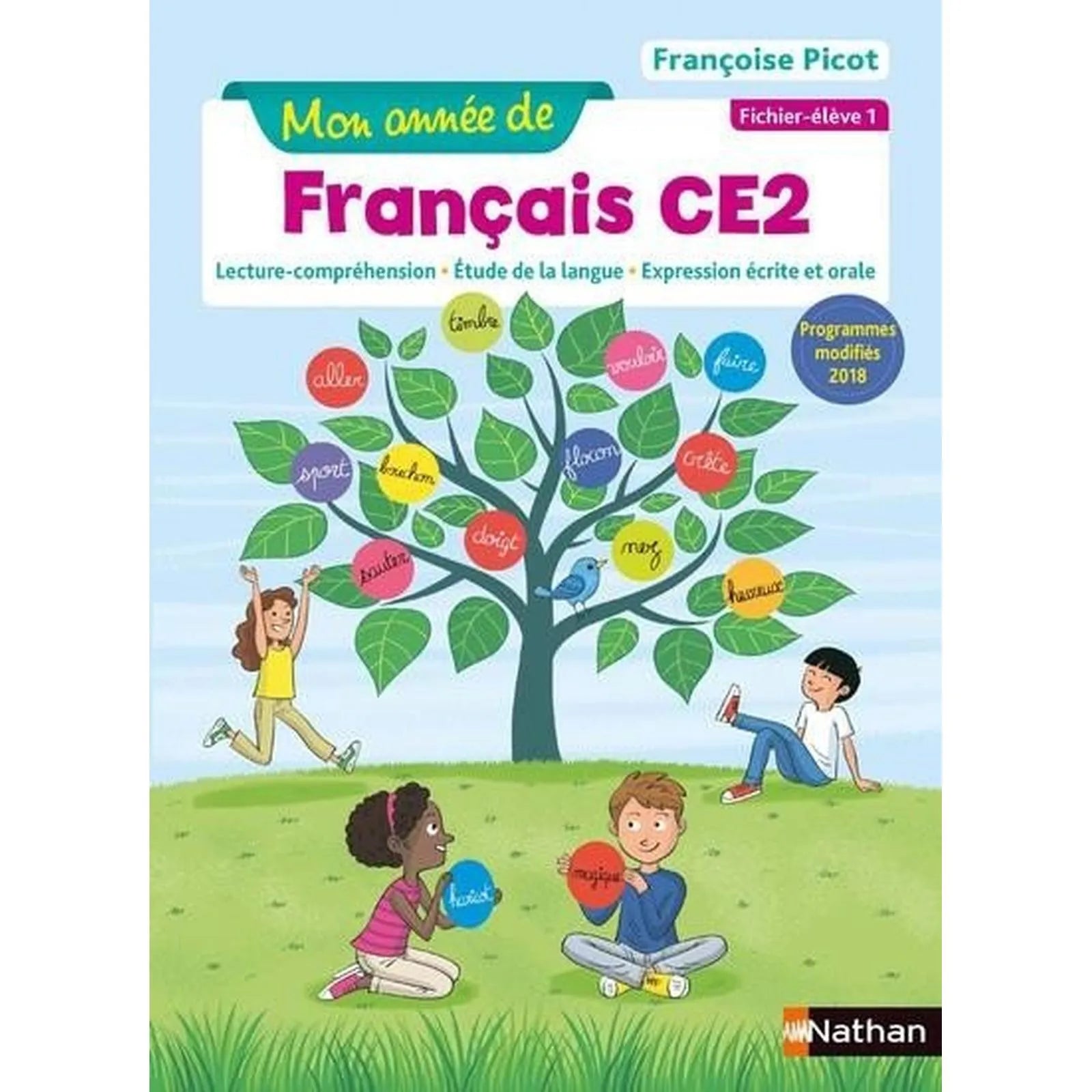 Mon année de Français CE2 - Fichier élève 1 - Édition 2019 - Librairie Oxford City