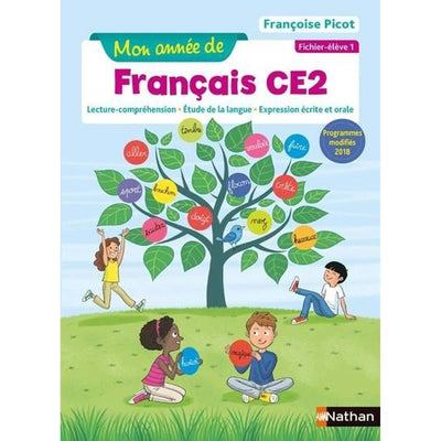 Mon année de Français CE2 - Fichier élève 1 - Édition 2019 - Librairie Oxford City
