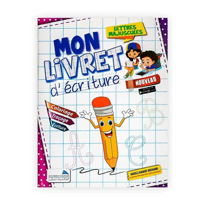 Mon Livret D'écriture - Lettres Majuscules - Librairie Oxford City