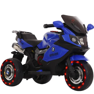 Moto électrique montable - Bleu - 2055 - Librairie Oxford City