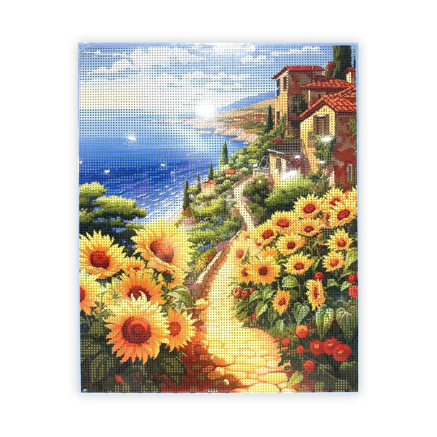 Tableau peinture En Diamant 50x40cm, Broderie Kit Complet 💎 - Librairie Oxford City