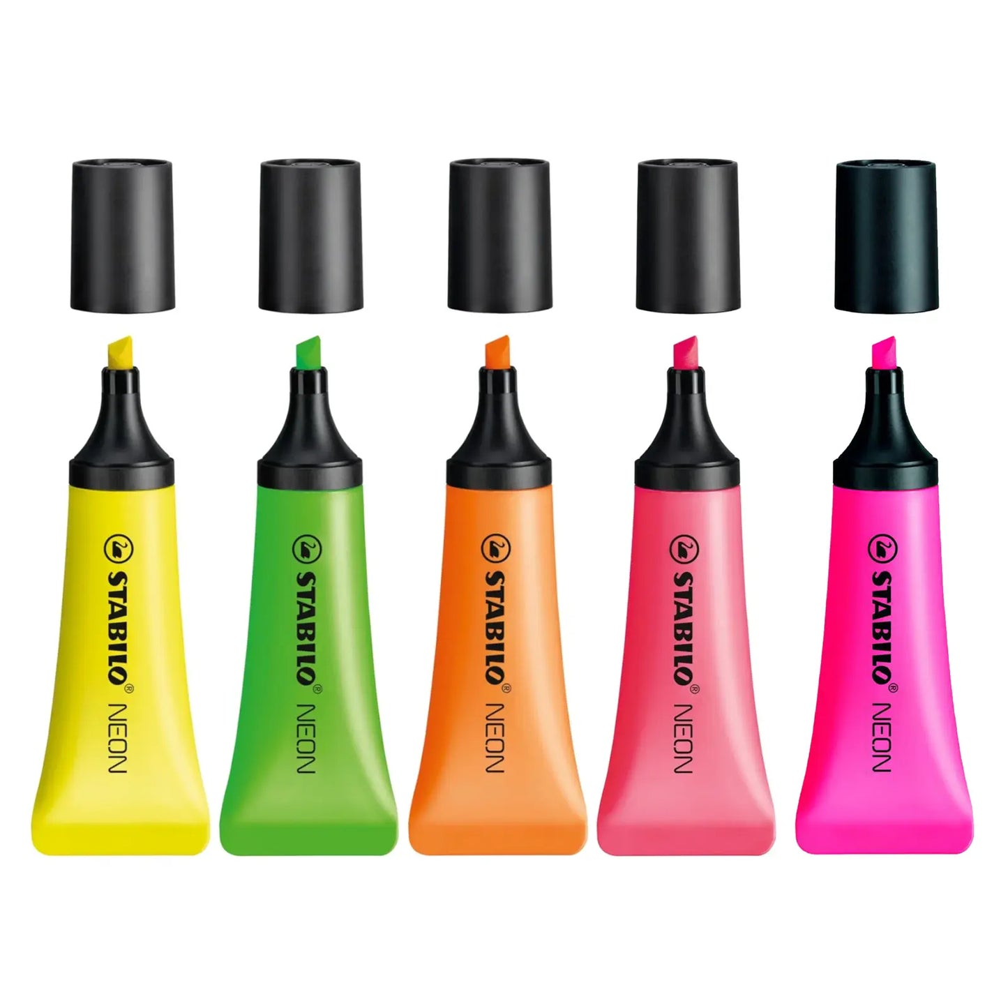 💗 STABILO NEON – Surligneur Fluo Rose Vibrant 🌈 - Librairie Oxford City