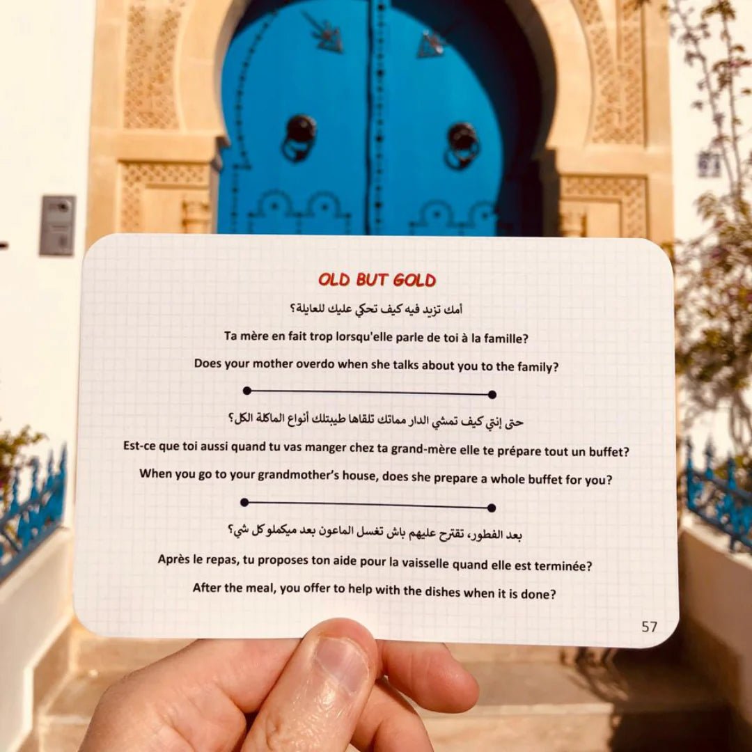 Le Jeu des Problèmes en arabe tounsi ET français - Librairie Oxford City