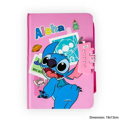 Notebook avec code 19x13cm (4 motifs) - Librairie Oxford City
