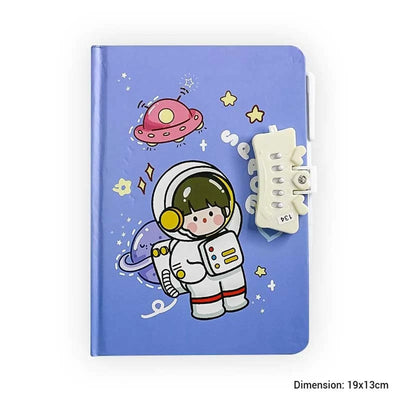 Notebook avec code 19x13cm - Librairie Oxford City