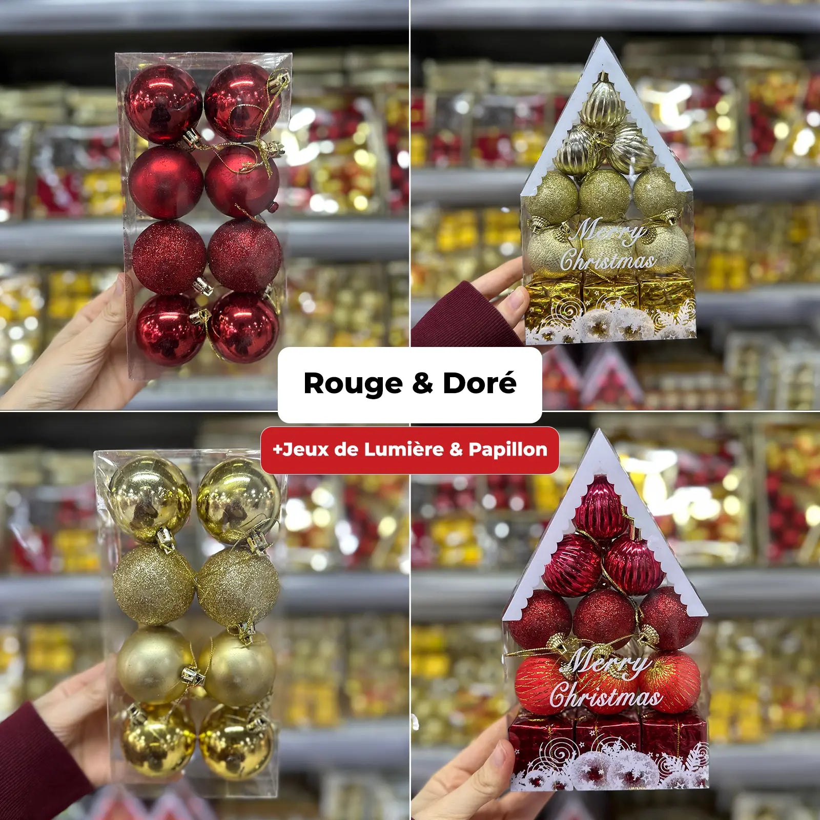 Pack Décoration Noël (13+ Pièces / Multicolors) - Exculive En Ligne - Librairie Oxford City