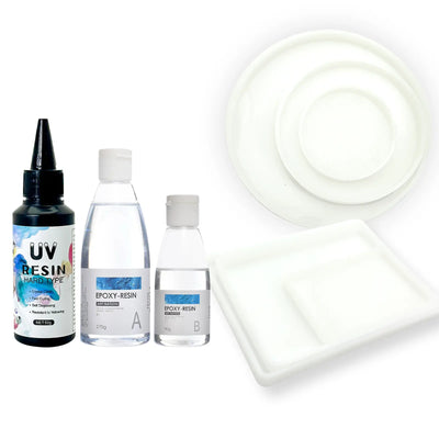 Pack Résine Créative – Époxy ou UV + Moule Silicone - Librairie Oxford City