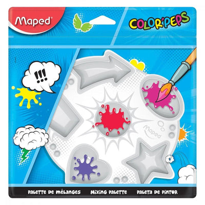 PALETTE PLASTIQUE COLOR PEPS MAPED - Librairie Oxford City