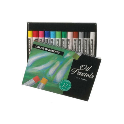 PASTEL A HUILE DE 12 "DALER ROWNEY" - Librairie Oxford City