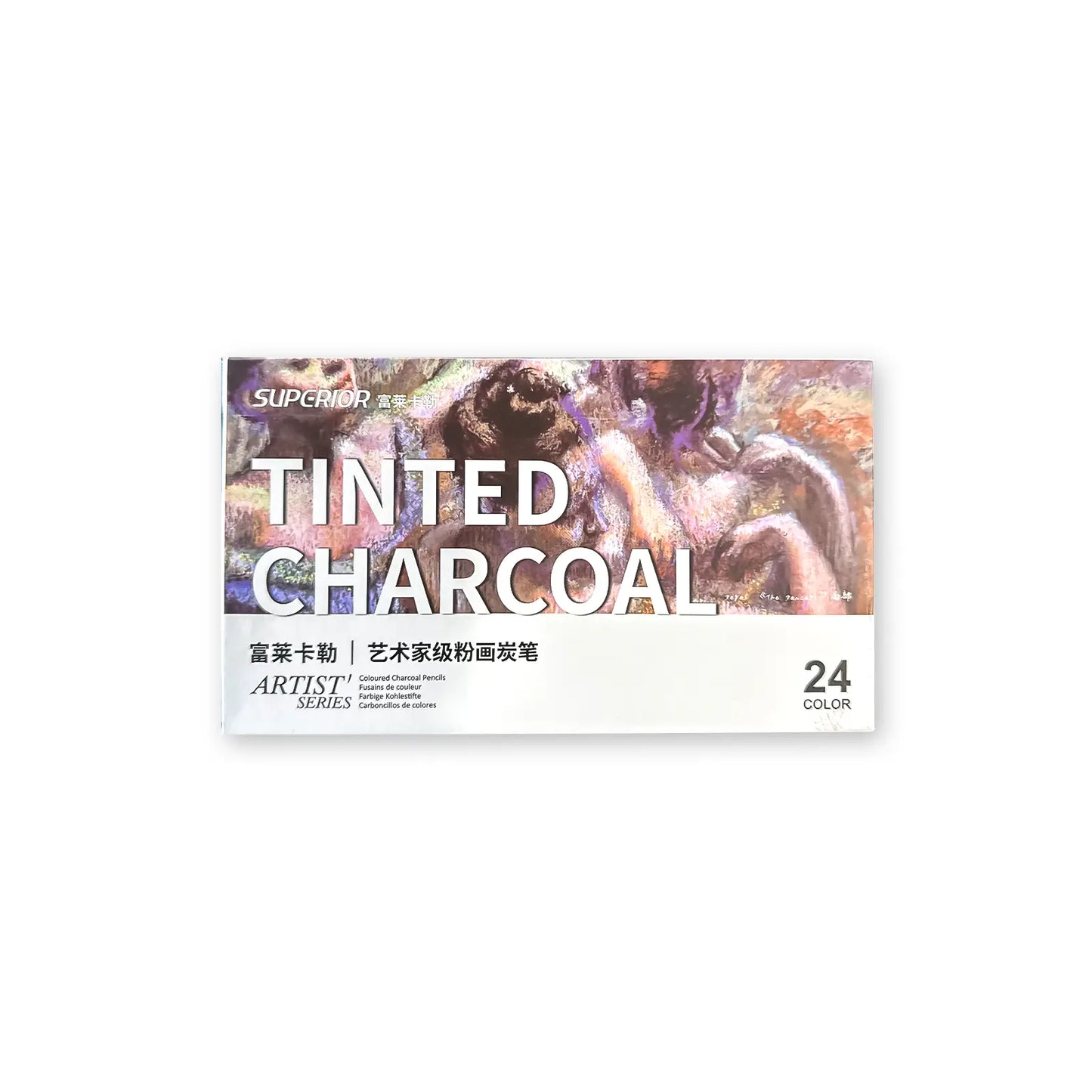 Pack Sketch & Dessin – Crayons Artistiques 24 Couleurs + Carnet Sketch A5 (72 feuilles) - Librairie Oxford City