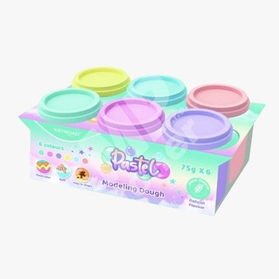 Pate à modeler Couleur Pastel - KEYROAD - Librairie Oxford City
