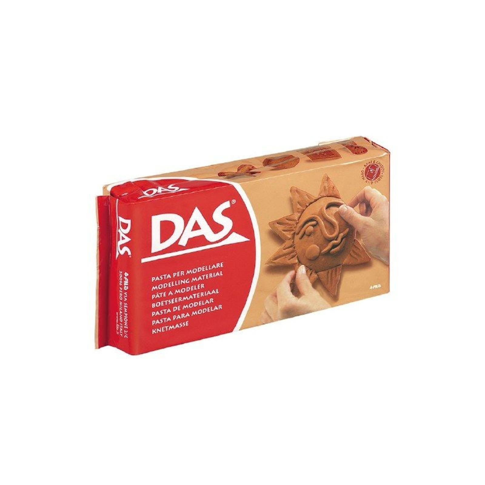 PATE AUTODURCISSANTE 1KG TERRE CUITE 387600 DAS - Librairie Oxford City