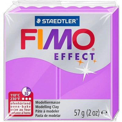 Pâte Fimo Effect Neon Violet - 57g - Librairie Oxford City