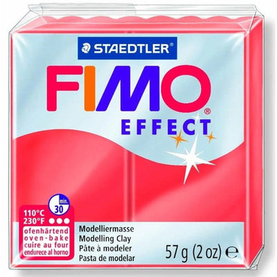 Pâte Fimo Effect - Rouge - 57 g - Librairie Oxford City