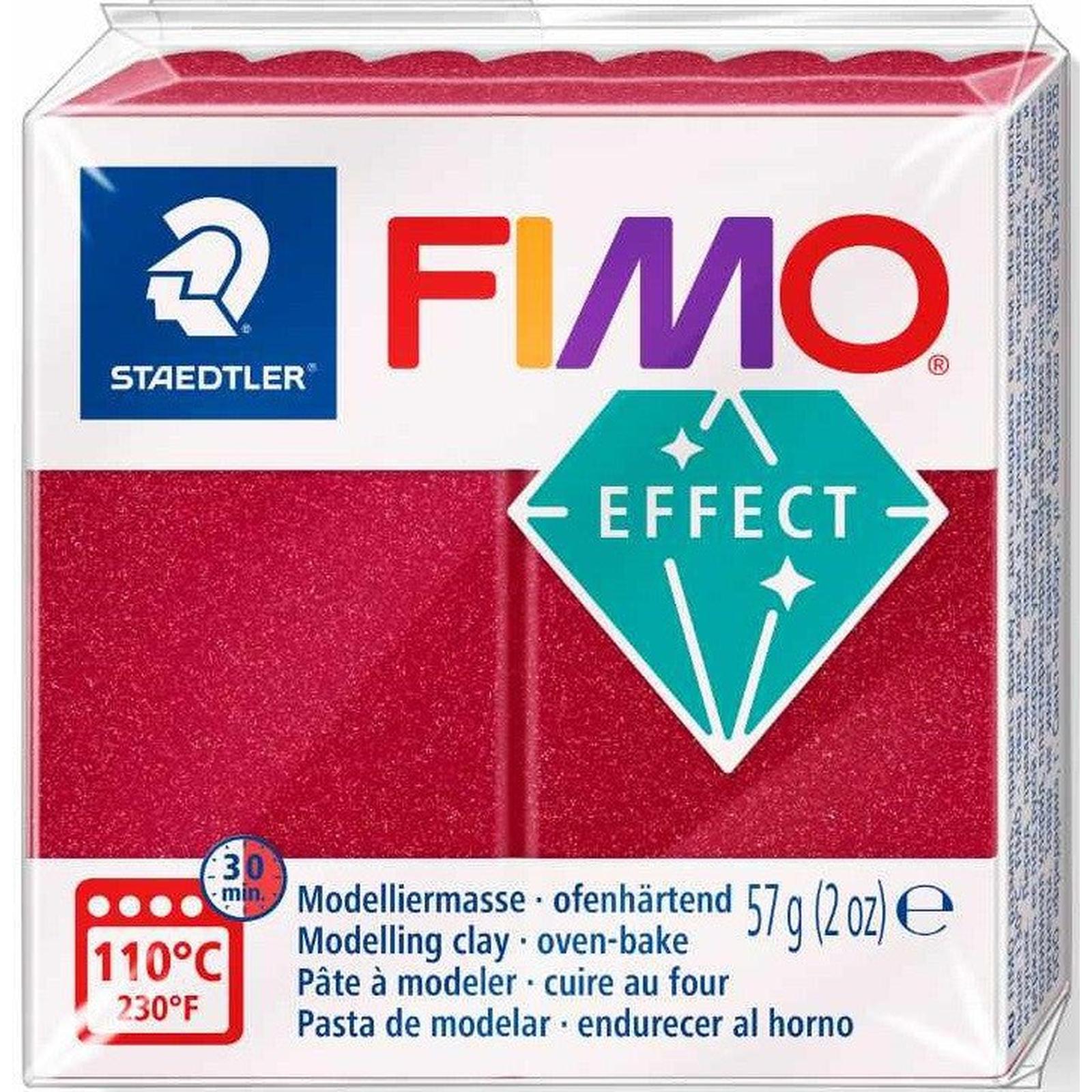 Pâte Fimo Effect Rouge Rubis - 57g - Librairie Oxford City