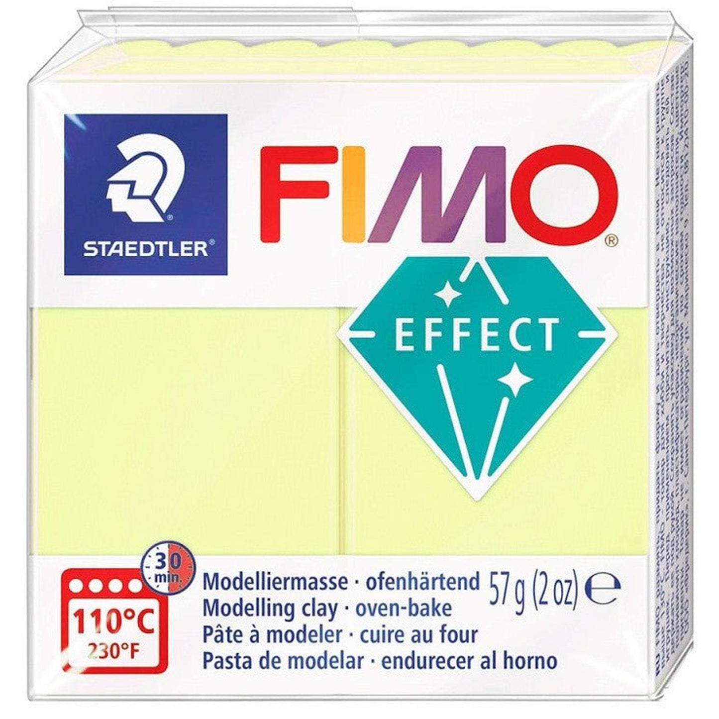 Pâte Fimo Effect - Vanille - 57 g - Librairie Oxford City