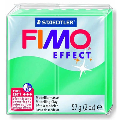 Pâte Fimo Effect - Vert neon - 57 g - Librairie Oxford City