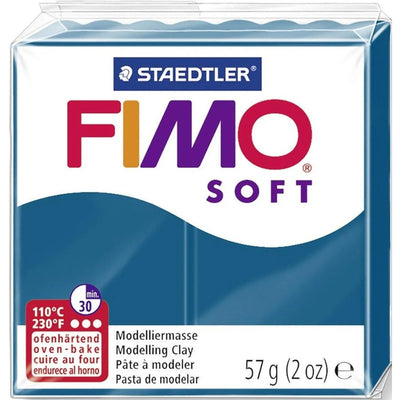 Pâte Fimo Soft Bleu calypso - 57g - Librairie Oxford City