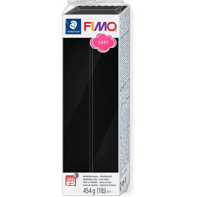 Pâte Fimo Soft Noir - 454 g - Librairie Oxford City