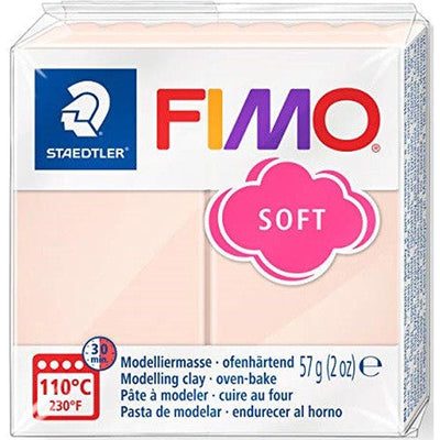 Pâte Fimo Soft Rose pâle - 57g - Librairie Oxford City