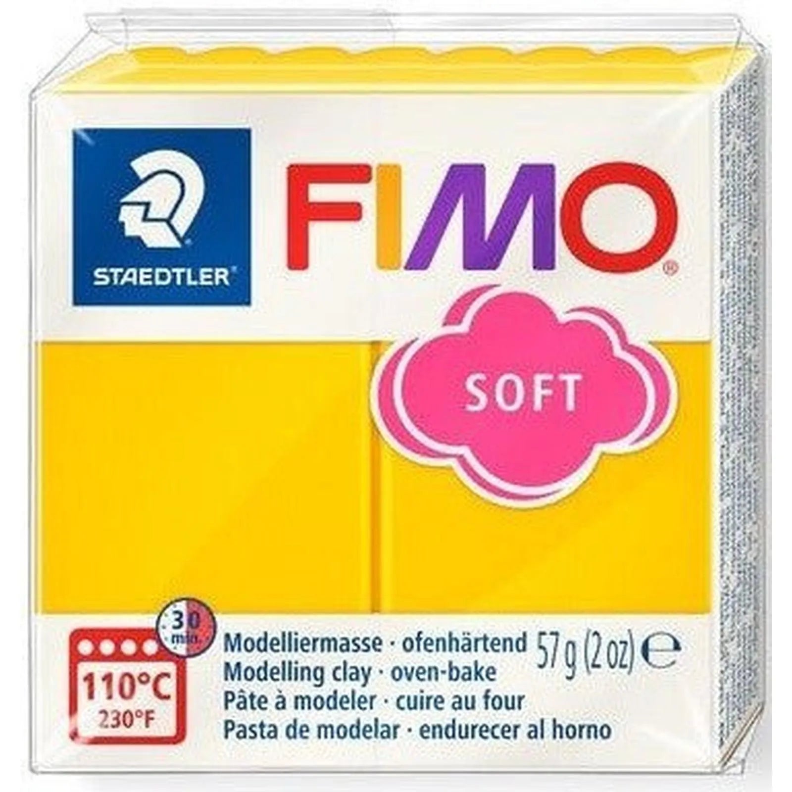 Pâte Fimo Soft Tournesol - 57g - Librairie Oxford City