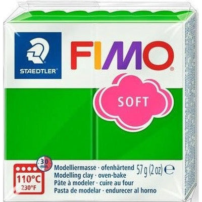 Pâte Fimo Soft Vert Tropical - 57g - Librairie Oxford City