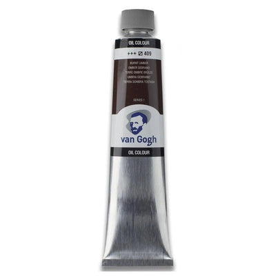 Peinture à l'huile Tube 200 ml - Brûlée - Van Gogh - Librairie Oxford City