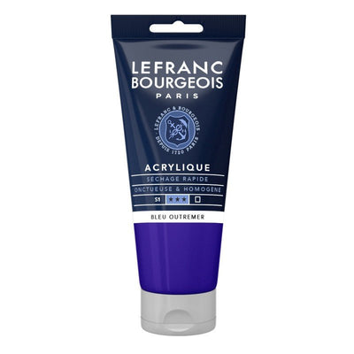 Peinture acrylique 80ml - Bleu outremer - Librairie Oxford City