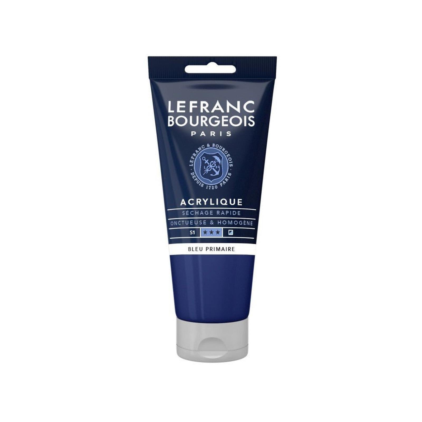 Peinture acrylique 80ml - Bleu primaire - Librairie Oxford City