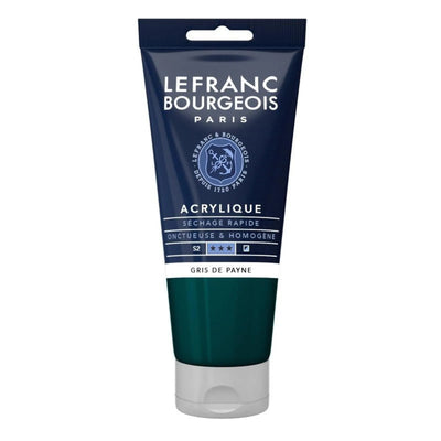 Peinture acrylique 80ml - Gris de payne - Librairie Oxford City