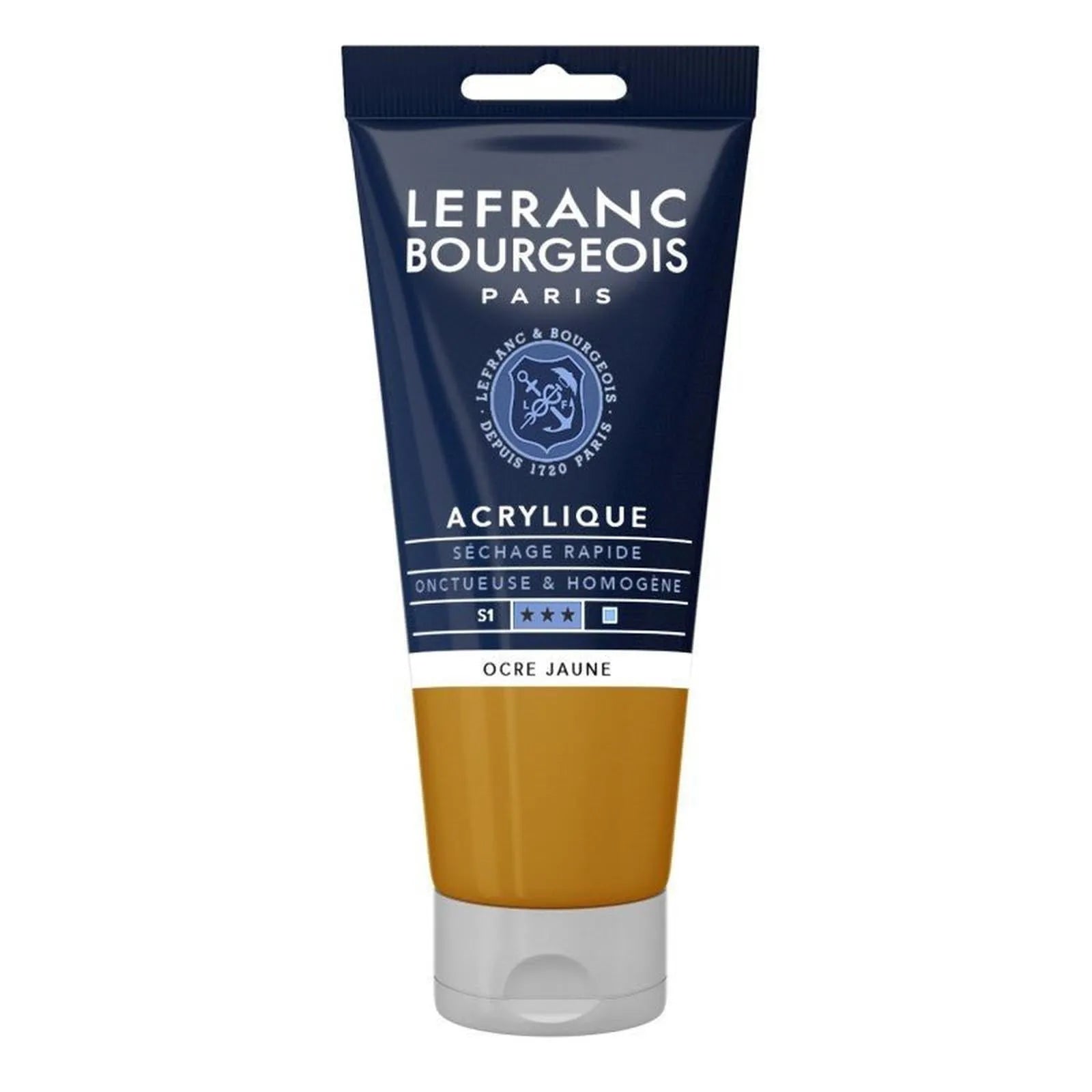 Peinture acrylique 80ml - Ocre jaune - Librairie Oxford City