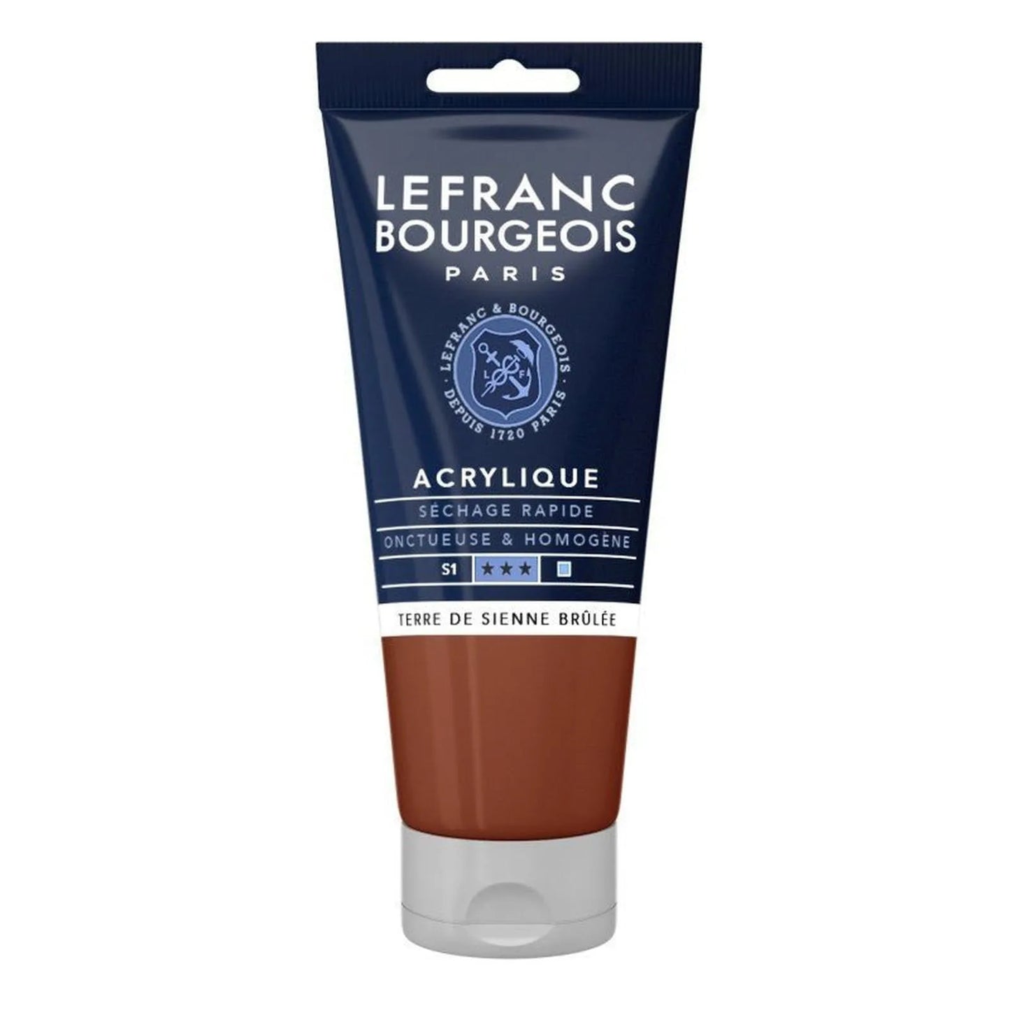 Peinture acrylique 80ml - Terre de sienne brûlée - Librairie Oxford City
