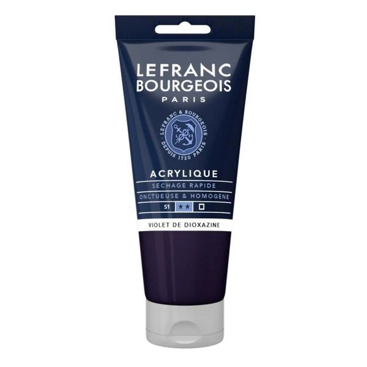 Peinture acrylique 80ml - Violet de dioxazine - Librairie Oxford City