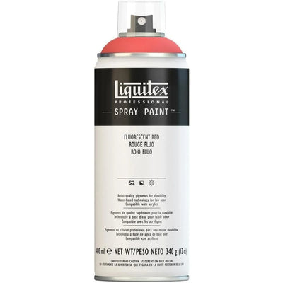 Peinture en aérosol professionnelle Liquitex 400 ml, rouge fluo - Librairie Oxford City