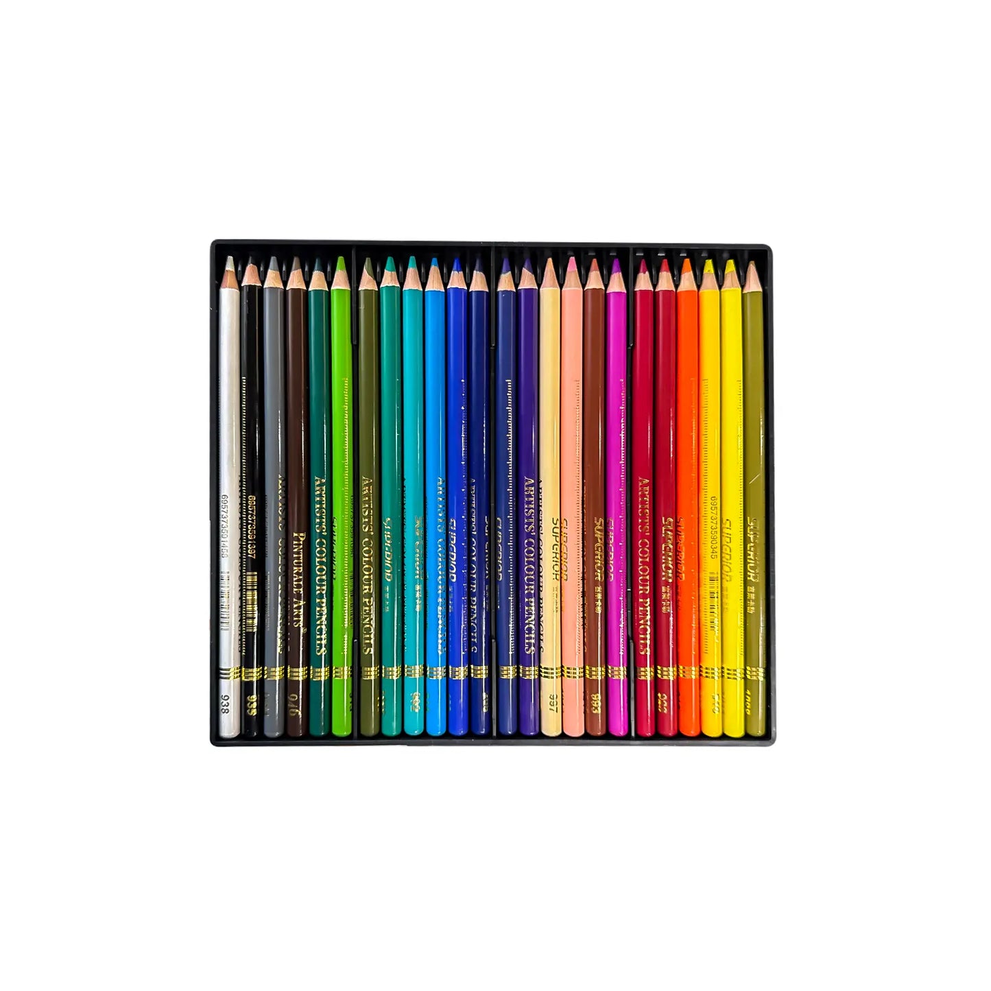 Pack Sketch & Dessin – Crayons Artistiques 24 Couleurs + Carnet Sketch A5 (72 feuilles) - Librairie Oxford City