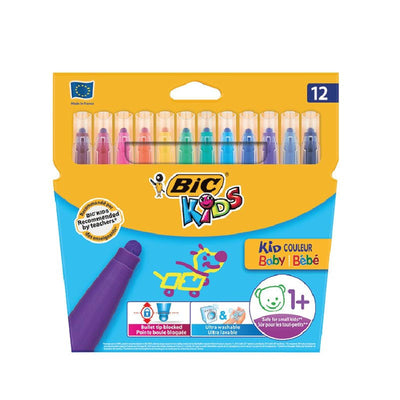 Poch de 12 feutres kid baby - Librairie Oxford City